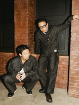 웨이브 클래식 데님 재킷