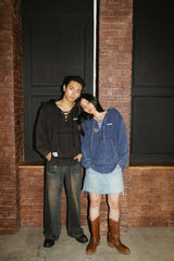 蕾絲淡淡的編織美食家