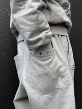 Boxing pocket sweat baggy pants