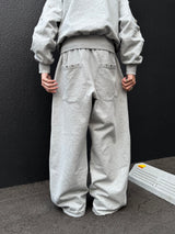 Boxing pocket sweat baggy pants