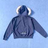 90 Logo Far Zip Hoodie【9090girl】