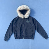 90 Logo Far Zip Hoodie【9090girl】