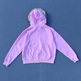 90 Logo Far Zip Hoodie【9090girl】