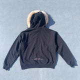 90 Logo Far Zip Hoodie【9090girl】