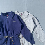 Leopard Knit Rompers【9090 girl】