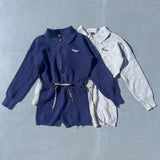 Leopard Knit Rompers【9090 girl】