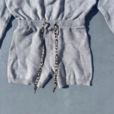 Leopard Knit Rompers【9090 girl】