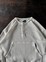 7 button waffle henry tee