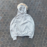 90 Logo Far Zip Hoodie【9090girl】