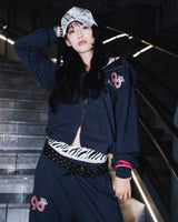 【9090girl×Juicy Couture】90 Logo Zip Hoodie