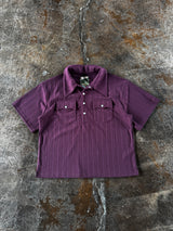 random teleco western polo shirt