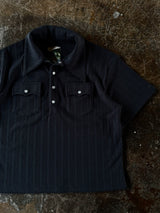 random teleco western polo shirt