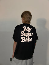 Reflector print T shirt