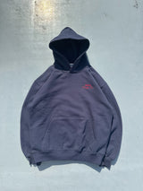 불릿 로고 후드티