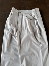 웨스턴 배기 스트라이프 슬랙스