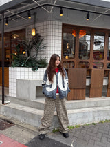 Numbering With Star Logo 拉鍊連帽衫