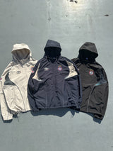 9090 × umbro 漸層尼龍連帽夾克