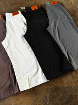 웨스턴 배기 스트라이프 슬랙스