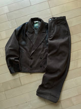 Western double tailored jacket setup