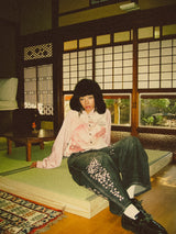 櫻花刺繡橫須賀夾克