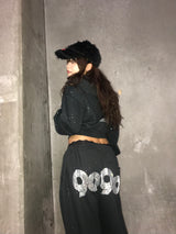 90 Logo Glitter Sweat Pants