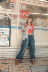 umbro × younger song straight denim