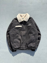 Bullet Logo Boa Denim Jacket