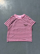 universal logo border ss tee