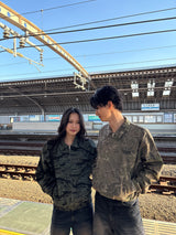 real tree short blouson