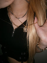 90 Logo Layered Necklace