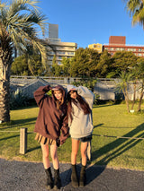 Butterfly Logo Lame Hoodie