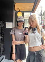 國王徽標裁剪了Herat Tee