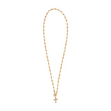 크로스 2 가닥 목걸이