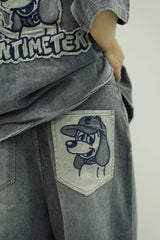 CMT ruler baggy pants