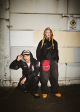 Sexy Logo Denim Zip Hoodie