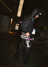 Sexy Logo Denim Zip Hoodie