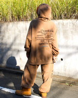 Genzai Vanish徽標拉鍊連帽衫