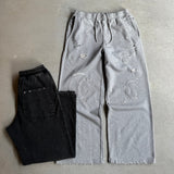 Boxing pocket sweat baggy pants