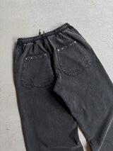 Boxing pocket sweat baggy pants