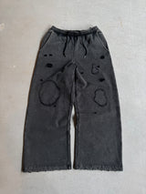 Boxing pocket sweat baggy pants