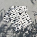 9090×nerdunit開放項圈襯衫