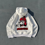 Tartan check ruler hoodie