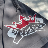 9090×Nerdunit King徽標汗水半褲