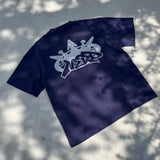 9090×nerdunit King徽標水鑽T卹