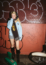 King Logo Zip Hoodie