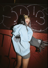 King Logo Zip Hoodie