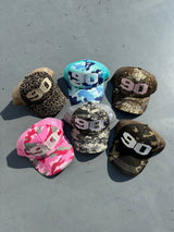 90 Numbering Assort Mesh Cap
