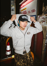 King Logo Zip Hoodie