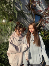 色素渐层连帽衫