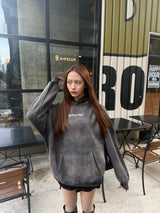 色素渐层连帽衫